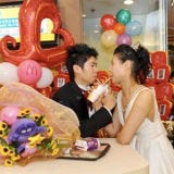 <p>How about a side of fries with your "I do"? In Hong Kong that's actually possible thanks to McDonald's licensed McWeddings. One package includes food and drinks for 50, a "wedding cake" made of stacked apple pies, and invitation cards.</p><br />

<a href="/food/recalls-reviews/here-come-the-fries-mcdonalds-launches-mcweddings-in-hong-kong"><b>Read the Whole Story</b></a>
