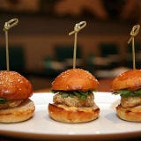 <p>A humble roadside burger chainlet founded in the 1940s, <b>Telway</b> sells mini-burgers topped with grilled onions for just $1. <i>820 Michigan Ave.; 313-843-2146</i></p><br />

<p>At <b>Saltwater</b> in Detroit’s MGM Grand Casino, celebrity chef Michael Mina serves a twist on the Vietnamese street sandwich: A baby bánh mì of breaded sea bass, pickled veggies, and cilantro on a tiny bun (pictured). <i><a href="http://www.mgmgranddetroit.com/restaurants/saltwater.aspx" target="_blank">mgmgranddetroit.com</a></i></p>