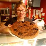 <p><b>Pie Shop:</b> <a href="http://www.dangerouspiesdc.com/" 
target="_blank">Dangerously Delicious</a></p>
<p><b>Year Opened:</b> 2000</p>
<p><b>Most Popular Pie:</b> The Baltimore Bomb.</p> <p>You know a pie has to be pretty darn good if it's been featured on nearly every <i>Food Network</i> show. In fact, <i>Ace of Cakes</i>'s Duff Goldman has even declared Dangerously Delicious's Baltimore Bomb, "the best thing he ever ate." No doubt. The signature pie is prepared by layering shortbread crust with crushed Berger cookies (a local Baltimore favorite), fudge and a custard mix on top. During the baking process, the shortbread rises and cookies sink to the bottom, leaving three gooey, chocolatey layers behind. Grab the milk!
 </p><br />
<p><b>Try This Recipe:</b> <a 

href="http://www.delish.com/recipefinder/oatmeal-chocolate-chip-cookie-pizza-recipe" 

target="_blank"><b>Oatmeal Chocolate Chip Pizza</b></a></p>
