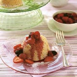Mini lemon cakes with fresh berries are a light and sweet summer indulgence.<br /><br /><b>Recipe:</b> <a href="/recipefinder/lemon-cakes-berry-salsa-3549" target="_blank">Lemon Cakes with Berry Salsa</a>
