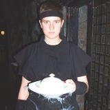 <p><b>Restaurant:</b> <a href="http://www.ninjanewyork.com/" target="_blank">Ninja New York</a>, New York,  NY</p>
<p><b>Culinary Concept:</b> Japanese warrior fare. Forget Ninja Turtles. This Japanese venue with a labyrinth-like interior was modeled after an ancient Ninja castle. After your waiter impresses you with his gravity-defying acrobatics, dine on the Katana, a $50 prime steak marinated in teriyaki sauce, and finish the ninja-filled night with the smoking piña colada-assorted diced fruits with a scoop of creamy vanilla ice cream sinking in a mysterious pineapple coconut pond. Don't forget your sword.</p>