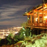 Visitors to the top of Palm Springs Aerial Tramway can treat themselves at <a href="http://www.pstramway.com/dining-food.asp" target="_blank">Peaks Restaurant</a>, which offers stunning views of the California desert and glittering city below. The contemporary cuisine is sourced largely from the surrounding Coachella Valley.
