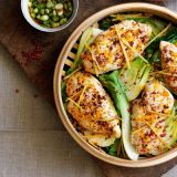 Steaming chicken in Asian flavors and ingredients keeps it low-calorie and low-fat but full of flavor.<br /><br /><b>Get the recipe: <a href="/recipefinder/orange-peppercorn-chicken-recipe"target="_blank">Orange-Peppercorn Chicken</a></b>

