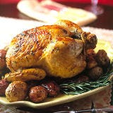 <p><b>Roasting Tip:</b> To ensure even cooking and to prevent burning on the bottom, make sure meat or chicken is elevated on a metal rack. If you don't have a rack handy, rest the meat on a bed of cut-up vegetables, which becomes a richly flavored side dish.</p>
<br /><p><b>Recipe:</b> <a href="/recipefinder/garlic-rosemary-roasted-chicken-potatoes-recipe" target="_blank"><b>Garlic-Rosemary Roasted Chicken and Potatoes</b></a></p>
