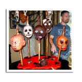 Scary Severed Heads <b>Bakery:</b> <a href="http://www.bing.com/search?q=%2bPaul+Joachim+cakes%2c+Orlando&FORM=delish"target="_blank">Paul Joachim</a>, Orlando, FL<br /><b>Cake Challenge:</b> Harrowing Halloween party. These cakes would certainly scare the daylights out of any trick-or-treater. Each head has three delectable layers: moist yellow cake, chocolate cake with caramel rum sauce, and chocolate ganache filling. <br /><br /><b>Bing:</b> <a href="http://www.bing.com/images/search?q=severed+head+cakes&qpvt=severed+head+cakes&FORM=delish" target="_blank">See more scary cakes</a> <br /><b>Search:</b> <a href="http://www.bing.com/search?q=frightening+cakes&qs=n&sk=&form=delish" target="_blank">How to make frightening cakes</a> <br /><b>Find:</b> <a href="http://gogonow.org/search/?q=Halloween+cake+decoration+ideas" target="_blank">Halloween cake decoration ideas</a>