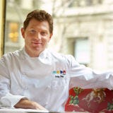 <p>When you think of grilling, you think of Bobby Flay. Food Network's famous grill master and owner of five restaurants across the U.S. and the Bahamas (plus the just-opened <a href="http://www.bobbysburgerpalace.com"/target="_new"> Bobby's Burger Palace</a> in Long Island, N.Y.) actually got his start away from the smoke and fire. As a 17-year-old high school dropout, Flay worked the salad station at New York's <a href="http://www.joeallenrestaurant.com/Joe_Allen_welcome.html"target="_new">Joe Allen Restaurant</a>, where his father was a partner. While not the haute-est of cuisine prep, Flay's salad-making skills impressed the management enough to have Joe Allen himself pay for his tuition to the prestigious French Culinary Institute.</p><br /> 

<p>However, French cuisine didn't end up being Flay's thing. After a sharp, but thankfully brief, career detour at the American Stock Exchange, Flay discovered his culinary calling in the flavors of America's Southwest. His natural flair for Southwestern heat caught the attention of a New York restaurateur, who asked Flay to open Mesa Grill. The restaurant, and the chef, proved to be even hotter than Flay's signature spicy dishes.</p>
