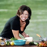 <p>Before the magazine, the Oprah-produced talk show, the Food Network fame, and, yes, before <em>E.V.O.O.</em> was in the dictionary, Rachael Ray was just another person working in the food industry. As a child, Rachael often spent her days inside the restaurants her mother managed in Cape Cod, MA, and upstate New York -- her first vivid memory being the time she accidentally grilled her thumb while trying to imitate her mom's spatula skills. Burns aside, it's no surprise that most of Rachael's first jobs (including a stint as a Howard Johnson's waitress) involved food.</p><br />

<p>Upon moving to New York City in her early 20s, Ray worked the candy counter at Macy's and, later, the fresh foods department. After getting mugged twice -- both times by the same man -- she left Manhattan to move back to upstate New York. While a buyer at Cowan & Lobel market in Albany, Ray taught a 30-Minute Meals cooking class, a response to the popular Domino's pizza campaign promising "pizza in 30 minutes or less," which exploded in popularity. The local CBS station took notice and hired Ray for a weekly on-air gig. In its first year, Ray's local news segment was nominated for two regional Emmys and spawned a companion cookbook that sold 10,000 copies.<p><br />

<p>A spot on NBC's <em>Today</em> show led to a call from Food Network, asking Ray to bring 30-Minute Meals to the nation. The biggest news this year has been Ray's number one spot on Forbes's list of highest-earning celebrity chefs -- she pulled in an estimated $18 million a year. That's a long way away from the HoJo's!</p>
