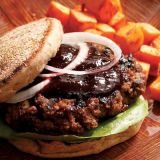 <p>If you think that ketchup is made only from tomatoes, think again! Tart fruit can be simmered into delicious lightly spiced ketchup that makes a fine condiment for just about any poultry or meat. Here, it's served atop <a href="/recipefinder/cherry-burgers-recipe-9426" target="_blank"><b>Cherry Burgers</b></a>.</p><br />
<p><b>Recipe: <a href="/recipefinder/cherry-ketchup-recipe-9430" target="_blank">Cherry Ketchup</a></b></p>