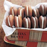 <p>Santa doesn't have a lot of time on his hands. Packaging his cookies in a neat whoopie pie sandwich will let him eat them quickly! The pumpkin cookies in these whoopie pies are infused with the traditional holiday spices Santa loves.</p><br />

<b>Recipe: </b><a href="/recipefinder/pumpkin-whoopie-pies-maple-spice-filling-recipe-clx1211" target="_blank"><b>Pumpkin Whoopie Pies with Maple-Spice Filling</b></a>