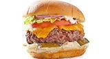 Mix 1 cup mayo + 1/4 cup roasted garlic + 1 teaspoon mustard + 1/2 teaspoon Worcestershire + 1/4 teaspoon each salt and pepper. Divide among burgers with toppings.