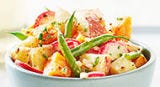 <p>If you prefer the tangy kick of vinegar to creamy, mayo-based dressings, then this is the potato salad for you.</p>
<p><strong>Recipe: <a href="http://gogonow.org/recipefinder/tangy-2-potato-salad-recipe-ghk0614%22 target="_blank">Tangy 2-Potato Salad</a></strong></p>