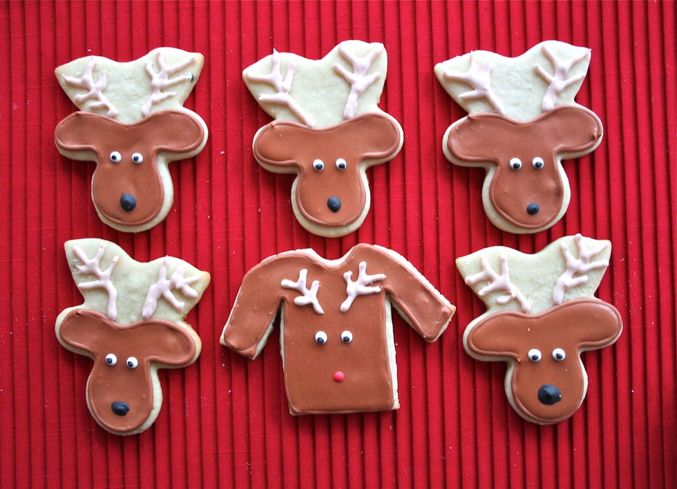 <p><br /><strong>Get the recipe from <a href="http://www.adashofmegnut.com/reindeer-and-ugly-sweater-sugar-cookies/" target="_blank">A Dash of Megnut</a>.</strong></p>