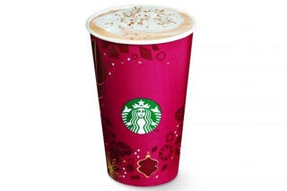 <p>Even without a whipped cream topping, this drink still has more cholesterol than a McDonald's Quarter Pounder Bacon and Cheese with a Big Mac stacked on top as garnish.</p>
<p>That image, however, doesn't even begin to illustrate the amount of sugar and carbs in the Eggnog Latte: this drink is so far off the charts nutritionally that if you wanted to recreate it in the form of a solid, you would have to eat a white bread sandwich slathered in bacon grease and chocolate syrup, stuffed with a cronut, and topped with a dozen crushed Dum Dum pops.</p>
<p>Now imagine putting that mess in a blender, and slurping it up through a dark green straw.</p>
<p>But, uh, it handles 70% of your recommended daily allowance of calcium?</p>