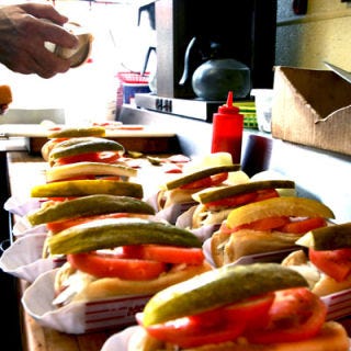 <p>Chicago is a foodie's haven, combining the best of a large, urban destination and a homey, Midwestern town in one place. And what better way to get to know a home-away-from-home foodie destination than through a food tour? Chicago Food Planet was started in 2006 by locals who just want to share their favorite, off-the-beaten-path shops, markets, and restaurants with out-of-town visitors, as well as with area residents who want to explore it to greater depths. Popular tours include the Near North Tour, which explores some beloved downtown spots, like Lou Malnati's for a classic Chicago deep-dish pizza, and the Bucktown/Wicker Park Tasting, which delves into this hipper, artsier neighborhood and some of its best food offerings, from ethnic markets to iconic Chicago-style hot dogs.</p><p><a href="http://www.chicagofoodplanet.com" target="_blank">Chicago Food Planet Food Tours</a></p>