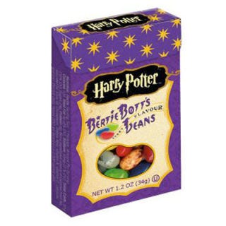 <b>First Taste</b>: <i>Harry Potter and the Sorcerer's Stone</i><br />
<p>In the first movie of the <i>Harry Potter</i> series, the young hero is introduced to the wonderful candies of the wizarding world, including Bertie Bott's Every Flavour Beans. As Ron warns Harry, "You want to be careful with these. When they say every flavour, they <i>mean</i> every flavour" — from chocolate to lemon drop all the way to liver, tripe, and, alas, earwax.</p>

<p><b>Recipes: Prefer to play it safe with your jellied candies? Make your own </b><a href="/recipefinder/lime-fruit-jellies-recipe-opr1010"><b>Lime Fruit Jellies</b></a> and </b><a href="/recipefinder/blackberry-fruit-jellies-recipe-opr1010"><b>Blackberry Fruit Jellies</b></a>.</p>