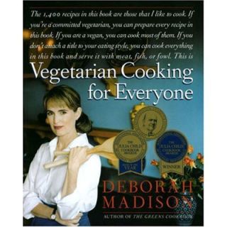 Deborah Madison is known as the Julia Child or Marcella Hazan of vegetarian cooking. Her book Vegetarian Cooking For Everyone is considered one of the most comprehensive cookbooks ever published on the subject. This book is an essential for any kitchen, because, let's face it, it's helpful and economical to know how to cook great food that doesn't involve meat. 