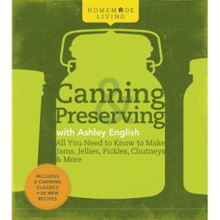 The traditional art of canning and preserving seems to be gaining popularity. It's a useful skill to be able to preserve the flavors of each season and enjoy them throughout the year, but I will be the first to admit that it can be kind of intimidating. Ashley English's Canning and Preserving provides you with step-by-step guides and useful photos to safely make all the jam and pickles you could ever dream of.