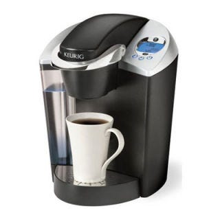 With this single-cup system, prepackaged pods of coffee are popped into the system, you select your preferred size, press a button, and voilà. A reservoir of water is heated and filtered through the pod. It's fast, convenient, and very easy to clean up. Check out our thoughts on these single-cup systems.