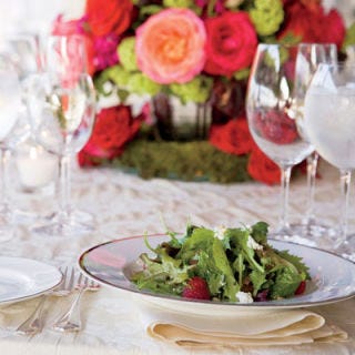 It's not just about going green anymore (though that's a definite plus!); it's also about giving your guests the most flavorful food made from the highest-quality ingredients. Trust us—it makes a huge difference in how your food will taste. Staying local is also a great way to give a nod to your wedding's location. Just think: fresh grapefruit salad for an early-spring wedding down South, or New England clams for a late-summer wedding in Nantucket. Ask your caterer about the types of food that will be available at the time of your wedding and for ideas to incorporate them into your menu.