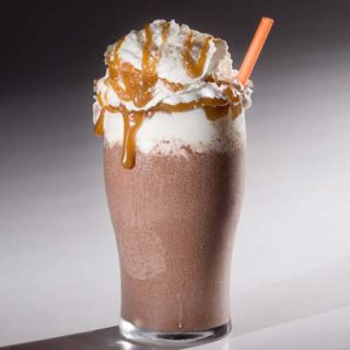 Boozy Salted-Caramel Milkshake, American Cupcake