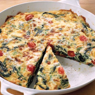 <p>This easy, fresh frittata is packed with veggies and cheese for a satisfying breakfast, lunch, or dinner dish.</p><p><b>Recipe: <a href="/recipefinder/florentine-frittata-581">Florentine Frittata</a></b></p>