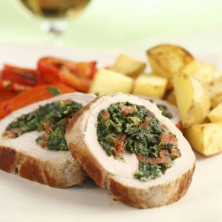 <p>This mouthwatering pork tenderloin is stuffed with chorizo, cheese, and spinach. Serve with sautéed red peppers tossed with capers, parsley, sherry vinegar, and roasted potatoes.</p>
<p><strong>Recipe:</strong> <a href="../../../recipefinder/chorizo-stuffed-pork-tenderloin-recipe-ew1110" target="_blank"><strong>Chorizo-Stuffed Pork Tenderloin</strong></a></p>