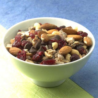 <p>Try customizing this basic recipe with your favorite dried fruits and nuts.</p>
<p><strong>Recipe:</strong> <a href="../../../recipefinder/gorp-recipe-5123" target="_blank"><strong>Gorp</strong></a></p>