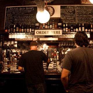 Draught House, Austin <p>Beer doesn't get more local than this pub's house-brewed selections, like the nutty Guy Smiley, made with fresh coffee, or Sunburst, their bright, citrus-packed summer ale. The 75-beer-strong list further draws lines on weekend nights, and cask beer enthusiasts geek out on Firkin Fridays when a different cask-conditioned beer is tapped every week, like the intensely hoppy Deviant Dale's IPA from Oskar Blues. <a href="http://www.draughthouse.com"target="_blank"><i>draughthouse.com</i></a></p>
<br />
<p>Photo: <a href="http://www.flickr.com/photos/vermilionink/4202269010/in/photostream/" target="_blank">Lisa Aurigemma</a></p>
