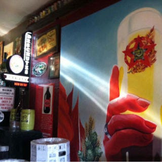 Beer Revolution, Oakland <p>Come for the beer, not the setting at this florescent-lit East Bay bar. As the bar's name suggests and punk rock owner Fraggle (no last name) dictates, no big business beers are sold here. There are 47 taps, such as Pacific Brewing Laboratory's Nautilus Hibiscus Saison, made with coriander, ginger and hibiscus flowers, and you can pay the $1 "corkage fee" to crack open a bottle from one of the beer fridges. <a href="http://www.beer-revolution.com"target="_blank"><i>beer-revolution.com</i></a></p>
<br />
<p>Photo: Courtesy of Beer Revolution</p>