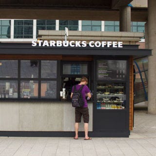Cutest Starbucks: Amsterdam, The Netherlands <p>Amsterdam was also the first European city to land a pint-sized, free-standing Starbucks kiosk, which opened in the Sloterdijk train station. </p><p><i><a href="http://www.starbucks.nl/" target="_blank">Starbucks Sloterdijk Hub</a>, Orlyplein 103, Changiweg, Bedrijventerrein, Amsterdam</p>