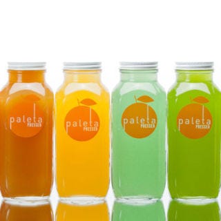 <p><strong></strong> A meal delivery service that recently expanded into cold-pressed juices, Paleta develops recipes that are collaborations between nutritionists and Le Cordon Bleu alums. Among the 14 blends, the Kale Kooler combines leafy greens with pineapple, jicama, lime, serrano pepper and cilantro. <a title="Top Juice Bars: Paleta in Los Angeles and Detroit" href="http://www.paleta.com" target="_blank">paleta.com</a></p>