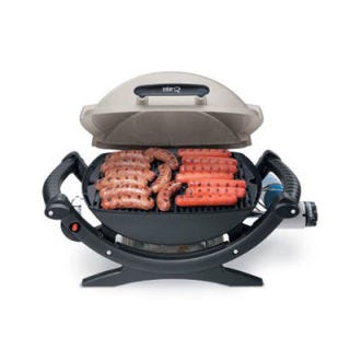 We tend to associate Weber with its charcoal offerings, but don't let that presumption discount this well-proportioned <a href="http://www.amazon.com/gp/product/B000WOTUCI" target="_blank">propane cutie</a> ($149). 

