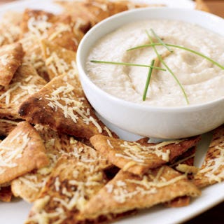 <p>These crispy homemade pita chips are perfect for dipping, but they are also flavorful enough to hold their own on the snack table.</p><p><b>Recipe: </b><a href="http://gogonow.org/recipefinder/parmesan-pita-crisps?click=recipe_sr" target="_blank"><b>Parmesan Pita Crisps</b></a></p>