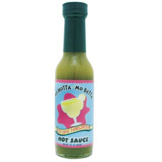 <p>You might, on occasion, enjoy a deliciously spicy dish alongside a refreshing margarita. But if you're looking to get that same flavor combination into your food minus the alcohol, it's now easy to do, thanks to Mo Hotta Mo Betta's Key Lime Margarita Hot Sauce. Inspired by a longtime love for the Caribbean Islands, this sauce is loaded with citrus — real key lime and lemon juice — as well as green jalapeños  to create a fresh and mildly spicy sauce that's perfect for using on just about anything during the hot summer months. If you do drink, the company recommends mixing the sauce with a little tequila for a truly authentic margarita flavor — whether used as a sauce or as a base for a spicy cocktail, the combination is unbeatable!</p>
<p><a href="http://www.mohotta.com/product/Mo-Hotta-Key-Lime-Margarita-Hot-Sauce/s" target="_blank">mohotta.com</a></p>
