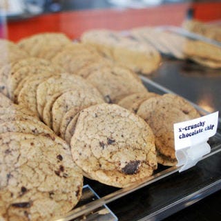 <p>A newfangled cookie specialist with a kitschy 1970s disco aesthetic, the bar offers a dozen kinds of chewy-crisp chocolate chip cookies, from the classic to a spicy version made with jalapeño chiles. Most of the cookies feature bittersweet Callebaut chips, and all have a dash of homemade vanilla extract made with a variety of spirits: The tequila-based version contains an earthy note, while the rum one is caramelly and slightly floral. Online only; cookie-bar.</p><p><a href="http://www.webstorepowered.com" target="_blank"><i>webstorepowered.com</i></a></p>