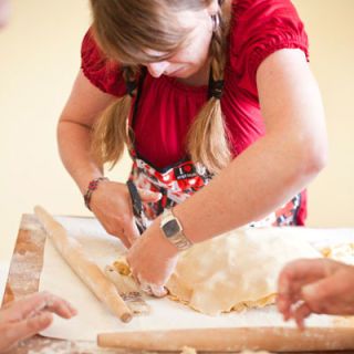 <p><b>When:</b>October 11-14, 2013</p><p>What:</b> Can't seem to get that perfect flaky pie crust? Join creator of Art of the Pie, Kate McDermott, a.k.a. "The Pie Whisperer", for a hands-on weekend of making from-scratch pies using exquisite ingredients like just-picked Montana huckleberries. The backdrop for this fabulous weekend allows guests to explore various hiking trails, float down the Blackfoot River or take in Montana's stunning "Big Sky" riding horseback. "A totally unique experience for those who love to bake pie and for those who simply love to enjoy the taste of a freshly baked pie in one of the most beautiful places on earth," says McDermott.</p>

<p><i><a href="http://www.pawsup.com/events/upper-crust.php#.UXmbfKKG1vY" target="_blank">Upper Crust Pie Camp</a>; The Resort at Paws Up, Greenough, MT; October 11-14; Three-night all-inclusive package for two adults, $5,361; or Join Kate for her Art of the Pie; Aldermash; Clinton, WA; $975 per camper includes 3-nights shared accomodation, meals and instruction</i></p>