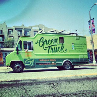 Leaving food trucks' unhealthy connotations behind, the Green Truck serves up organic ingredients and a little bit of something for everybody in Southern California.