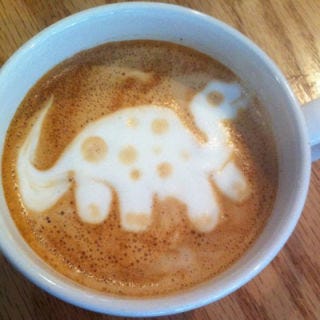 <p>The kid in you couldn't help but have a good day after receiving this on your morning cup of joe.</p>
<p>By Claude of <a href="http://www.kickstandcoffee.com/" target="_blank">Kickstand Espresso</a></p>