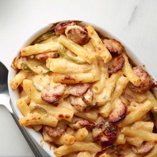 <p>Cajun seasoning adds a grown up kick to your childhood favorite without overpowering the cheesy quality you've always loved.</p>
<p><strong>Recipe: <a href="http://gogonow.org/recipefinder/cajun-mac-cheese-recipe-wdy1012%22 target="_blank">Cajun Mac and Cheese</a></strong></p>