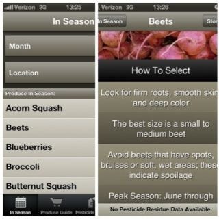 <p>It's not as bright and flashy as other apps, but Harvest stands to save you a lot of money. Based on your location, the app will look up seasonal produce in your area, tell you how to buy the best produce, and how to store it so it doesn't spoil in the fridge. When data is available, pesticide residue is ranked from low to high so you know when to upgrade to organic. <a href="http://harvest-app.com/" target="_blank"><i>harvest-app.com</i></a></p>
<p><strong>Price: $1.99</strong></p>