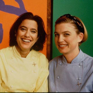 <p>In its infancy, the Food Network had a few "stand and stir" shows mixed in with food news programming. Looking to add a little more zest, the network welcomed Mary Sue Milliken and Susan Feniger, a.k.a "Too Hot Tamales," to the lineup. The duo, both classically trained chefs who co-owned Border Grill, a modern Mexican eatery in Santa Monica, CA,  taught viewers their way of fusing Mexican flavors with ingredients that many cooks didn't traditionally associate with Latin cuisine.</p>
