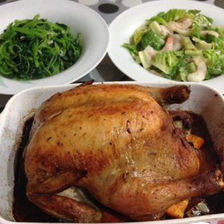 <p>Chicken is a great year-round choice, but you'll have to give it up for one night. These birds scratch backwards, which can imply dwelling in the past or — even worse — the need to scrape by for your living.</p>