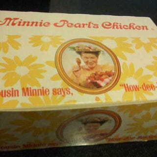 <p>Grand Ole Opry legend Minnie Pearl affixed her name to this chicken chain, which was launched by Nashville attorney John Jay Hooker in 1966, the company went public in 1968, and over the course of the next few years more than 500 locations opened and thousands more were franchised out, although a lot of those franchises never saw the light of day. As opposed to taking the path that rival KFC took, growing organically and focusing on quality and consistency, so many outposts opened that no two chicken recipes were the same, and people simply stopped going. Investors sued the company after they were forced to redo their 1968 taxes to show a loss of more than $1 million, and the company shut down shortly thereafter.</p>