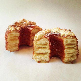 <p>This genius invention takes croissant dough and deep fries it into a buttery, flaky, doughnut-like creation. Dominique Ansel Bakery in New York created the innovative treat, and the public went completely bananas for them. There were <a href="http://gogonow.org/food/recalls-reviews/cronut-knockoffs-globe%22%3Eknockoffs%3C/a%3E, <a href="http://gogonow.org/food/recalls-reviews/line-sitting-service-selling-cronuts%22%3Ea black market hotline</a>, <a href="http://gogonow.org/food/recalls-reviews/cronut-burger%22%3Epeople making burgers with them</a>, and <a href="http://gogonow.org/food/recalls-reviews/woman-buys-12-cronuts-14000-dollars%22%3Epaying way too much</a> for the hybrid treats.</p>

<p><a href="http://gogonow.org/food/recalls-reviews/cronuts-croissant-donuts%22%3E%3Cb%3ERead the Whole Story</b></a></p>