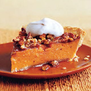 <p>Nothing says Southern hospitality better than this scrumptious pie, which combines two regional specialties.</p>
<p><b>Recipe: </b><a href="/recipefinder/sweet-potato-pecan-pie-desserts" target="_blank"><b>Sweet Potato and Pecan Pie with Cinnamon Cream</b></a></p>