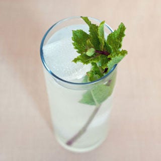 <p>Infuse the most flavor from aromatic herbs like mint into cocktails by bruising the leaves in the bottom of a cocktail shaker using a plastic or <a href="http://api.shopstyle.com/action/apiVisitRetailer?url=http%3A%2F%2Fwww.amazon.com%2FWooden-KegWorks-Cocktail-Bar-Muddler%2Fdp%2FB001CDO9QA%2Fref%3Das_li_wdgt_ex%3FlinkCode%3Dwsw%26amp%3Btag%3Dedit0b-20" target="_blank">wooden muddler</a>.</p>