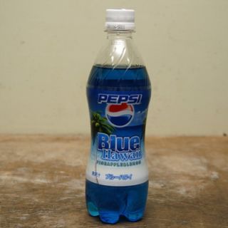 <p>Pepsi Blue Hawaii, despite its name, was released in limited quantities in Japan, not Hawaii. Though blue, the bright, fruity soda's main flavor notes are actually of pineapple and lemon.</p>