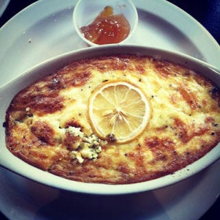 <p>Bobotie is a South African specialty. Usually made with ground meat and an eggy, custardy topping, this casserole is an adaptation of a traditional Indonesian dish called <i>bobotok</i>, which is thought to have originally been brought to South Africa by Dutch colonists and traders. Today, the modern version of the dish is most commonly made with minced beef or lamb, and also often includes curry powder and is served with a spicy sambal, making it uniquely South African.</p>