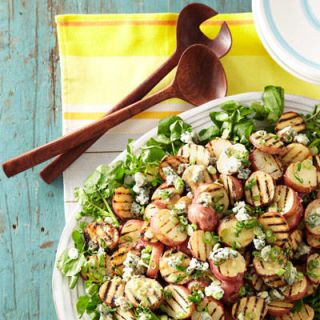 <p>Take this potato salad to another level by grilling it first — it puts a new twist on everyone's favorite picnic food.</p><p><b>Recipe: </b><a href="http://www.delish.com/recipefinder/grilled-potato-salad-blue-cheese-vinaigrette-recipe-ghk0712"><b>Grilled Potato Salad with Blue Cheese Vinaigrette</b></a></p>