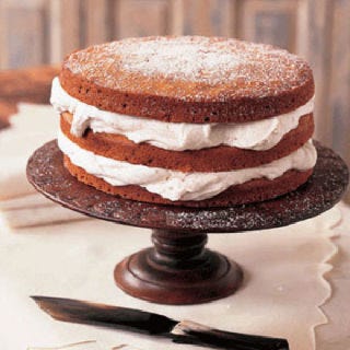 <p>The three tall layers of our easy-to-make variation of the traditional Kentucky Apple Stack Cake float on pillows of spiced whipped cream so you get it in every bite.</p>
<p><strong>Recipe: <a href="http://gogonow.org/recipefinder/stacked-applesauce-cake-3478%22 target="_blank">Stacked Applesauce Cake</a></strong></p>
